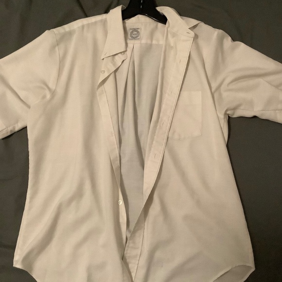 Sussex UF Arrow Desxton Oxford Cum Laude perma-iron white button up size S - Picture 1 of 3